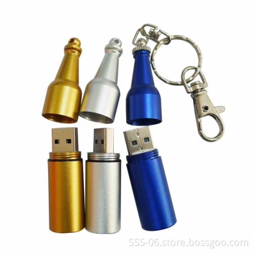 Best price Wine Bottle USB Memory Stick Promotion Gifts